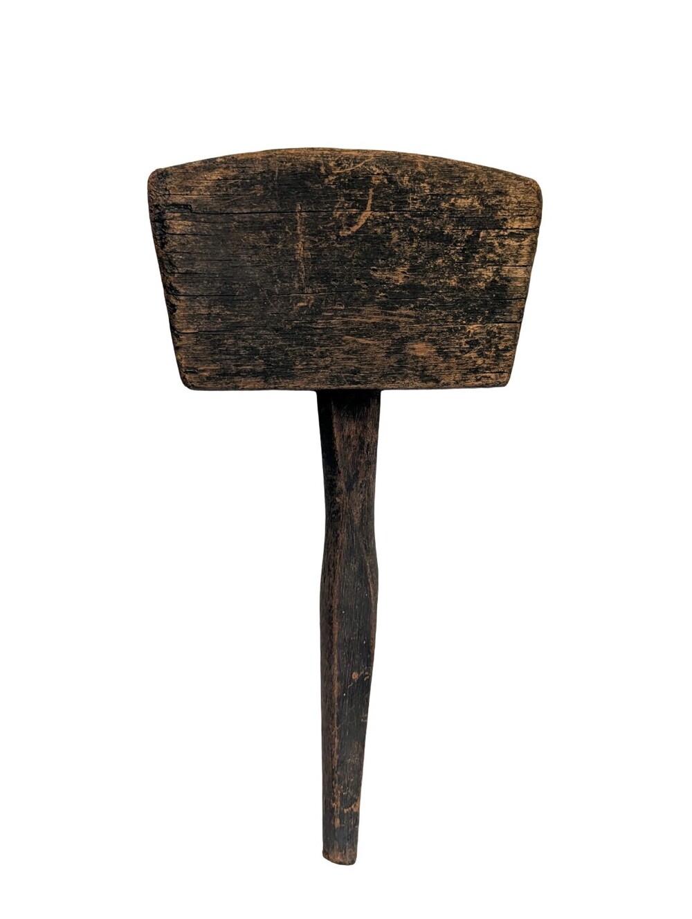 Antique Vintage Wooden Mallet Hammer Handmade Primitive Rustic Farmhouse